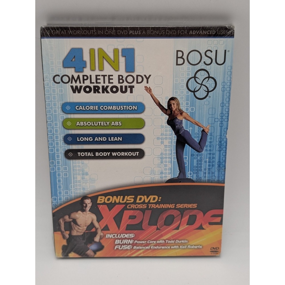 Bosu 4 In 1 Complete Body Workout with Bonus DVD: Cross Training Series: Xplode